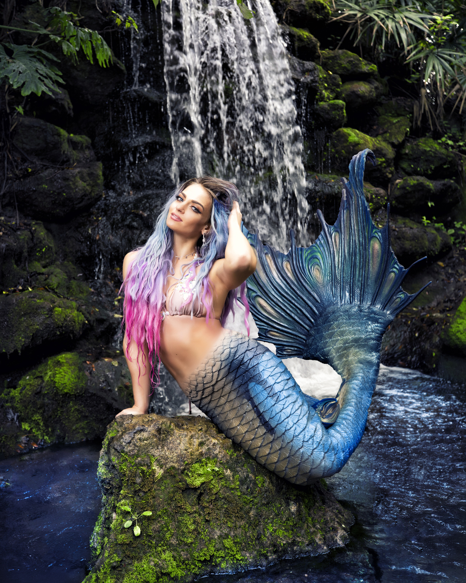 Mermaid Combo Shoot Underwater On Location Charity Grace Adam